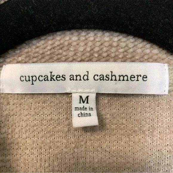 cupcakes & cashmere full zip bomber  jacket - Picture 2 of 5